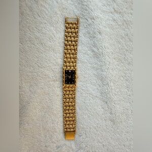 Bulova Gold Chain Link Watch